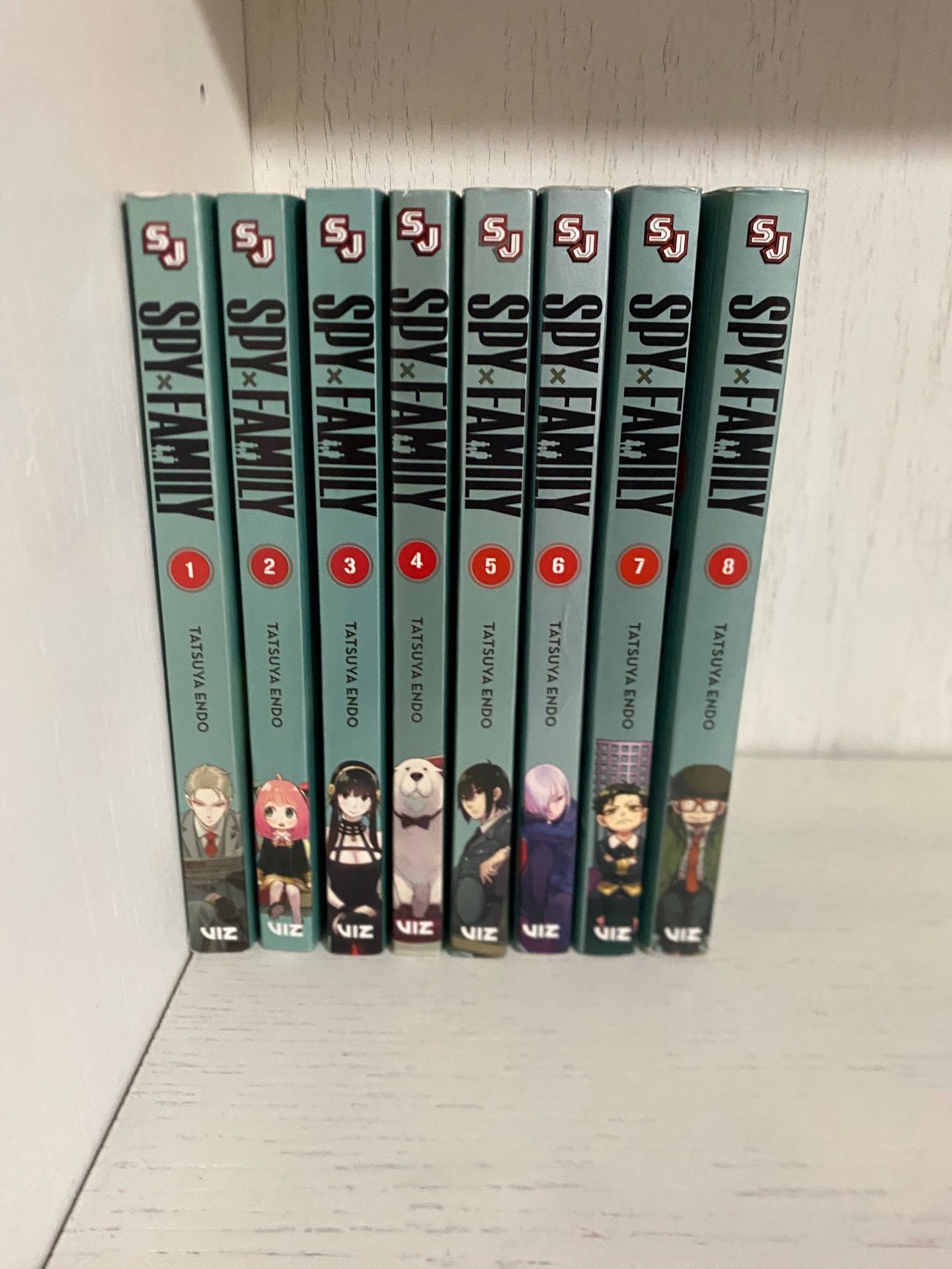 Spy X family manga 1-8