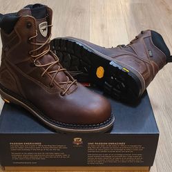 IRISH SETTER By RED WING Work Boots Size 10.5 For Men 
