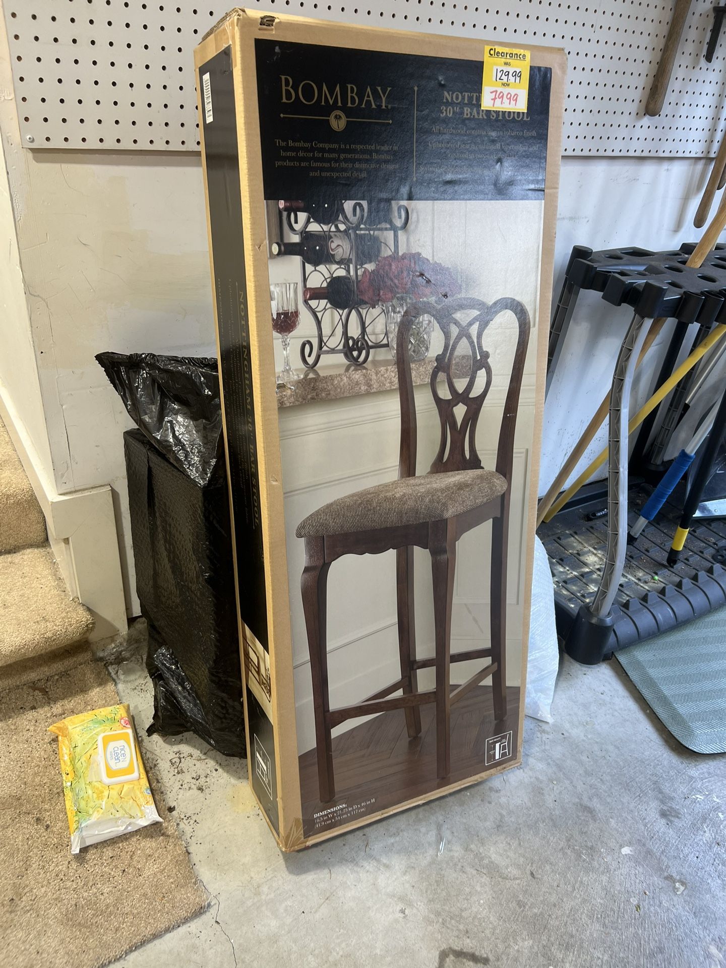 Set Of Two High Chairs / Bar Stool - Unopened
