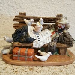 Flambro Emmett Kelly Jr NO LOITERING Limited Figurine