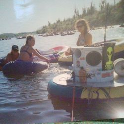 Party Tune Box All Welded Metal Water Tight Has Wheels And Accessories 