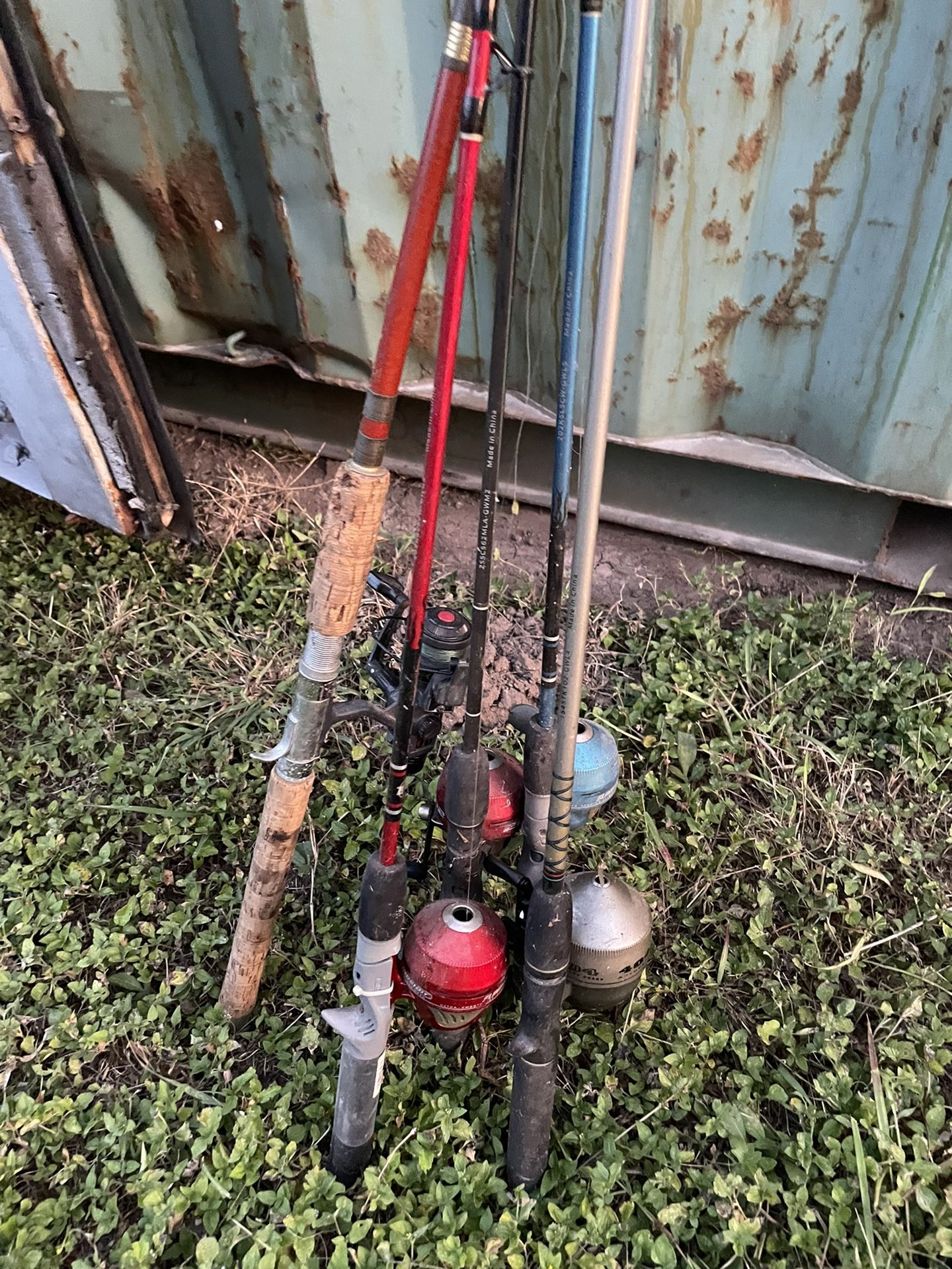 5 Rod And Reel $20