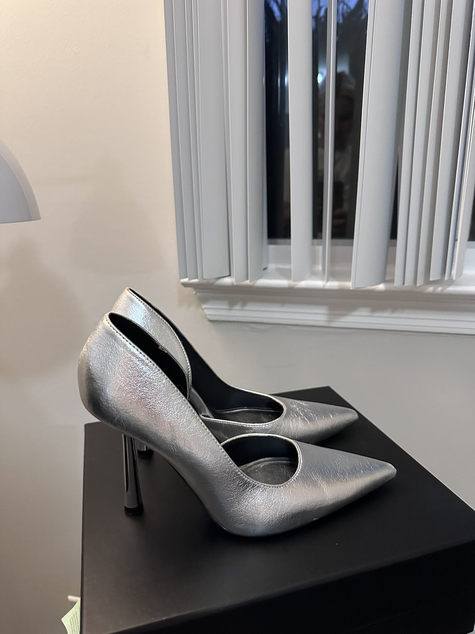 SILVER ZARA SCARPIN
