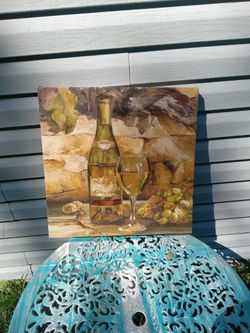 Two nice canvas Bar Pictures 