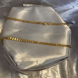 Mens Sexy Cuban Link 10k Plated Gold Necklace 