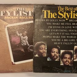 Lot Of 2 The Stylistics Vinyls- Rockin' Roll Baby & "The Best Of The Stylistics"