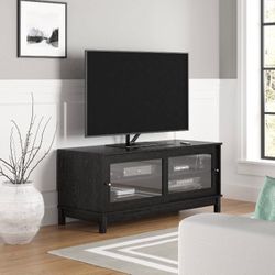 Mainstays TV Stand for TVs up to 55", Multiple Finishes - Black