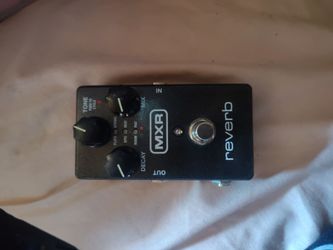 Mxr reverb guitar pedal