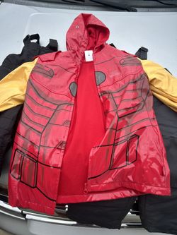 Kids Iron Man Rain Coat