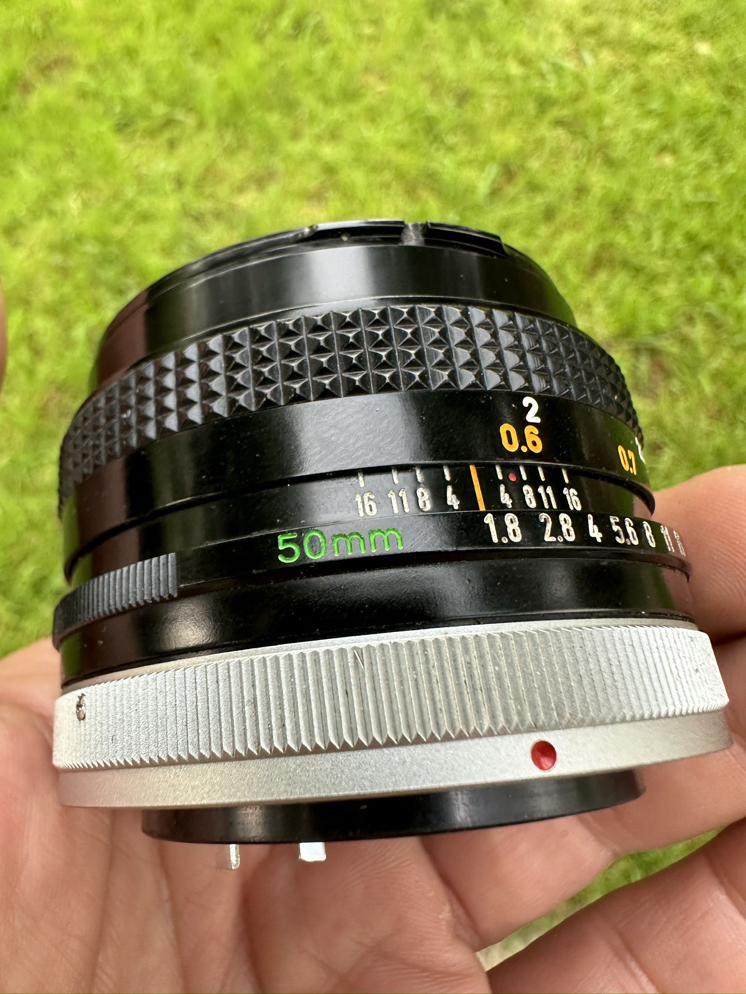 Canon FD 50mm 1.8 S.C. lens