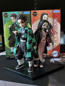 Anime figure Sets For Demon Slayer & Rezero