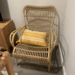 Woven Rattan Chair 