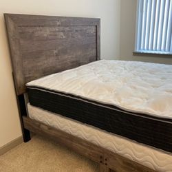 Brand New Wooden Bed Frame - Queen Size - Clearance Deal