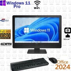 23" Dell AIO 1tb SSD 16gb RAM i5 Win11 Pro Office 26 + 365