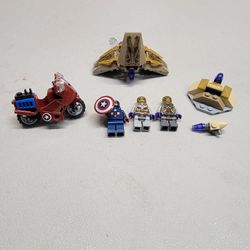 Lego Marvel 6865 Captain America's Avenging Cycle