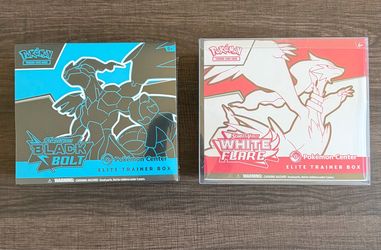 Black Bolt & White Flare Pokemon Center ETB