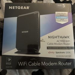 Nighthawk  Modem router 160.00