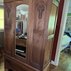 Antique Armoire Closet