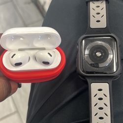 AirPods 3rd Gen - Apple Watch 5th Gen 44mm