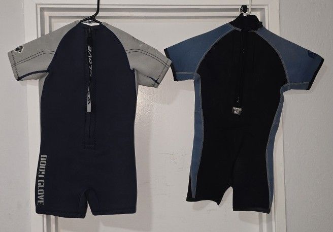 2 Body Glove Wetsuits - children's