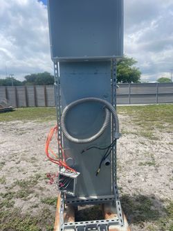 Main disconnect- Industrial circuit breaker 35 K-150 AMPs