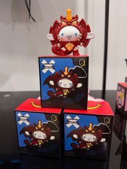 Hello Kitty X Godzilla McDonald's Toys