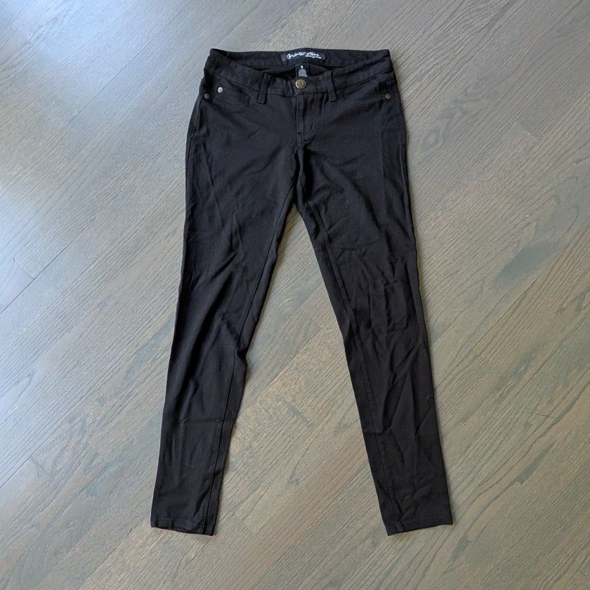 Celebrity Pink Women's Juniors Pants Leggings, Size 5, Black