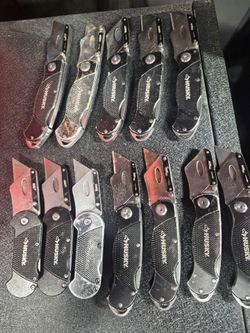 Husky utility folding knife