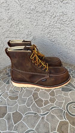 WORK BOOTS DURADERO STELL TOE WATERPROOF SIZE 10 WIDE MENS