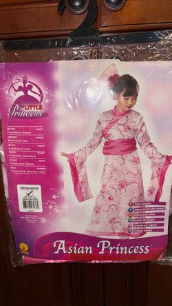 Asian. Princess. Child girls. Halloween costume. Size 8–10 new
