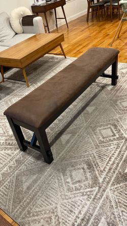 Kind Citizen Nashville Bench — Solid Walnut, Reinforced (Holds 400+ lbs)
