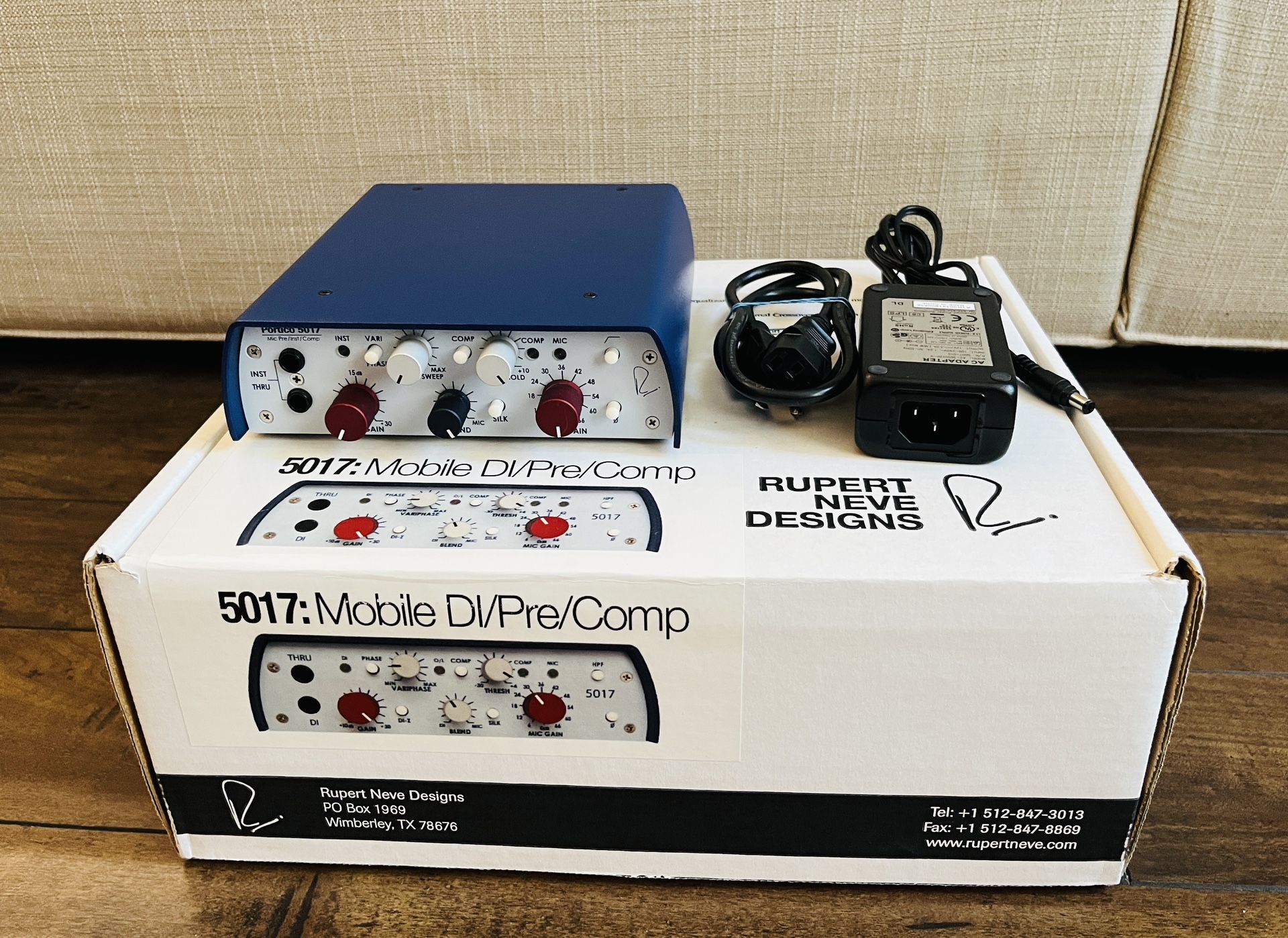 Rupert Neve Designs Portico 5017 1-channel Microphone Preamp & Compressor