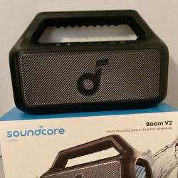 Soundcore Boom 2 - 80W Portable Speaker, 24hr Battery, IPX7 Waterproof, Power Bank