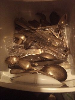 Sterling silver utensils