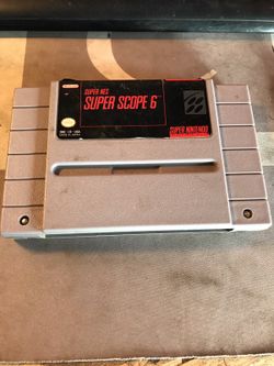 Super Nintendo super scope 6