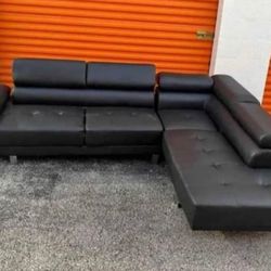 Black ⚫️ Sectional Sofa 🛋 Seccional A Estrenar 