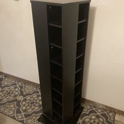 Tall Black Spiny CD Rack