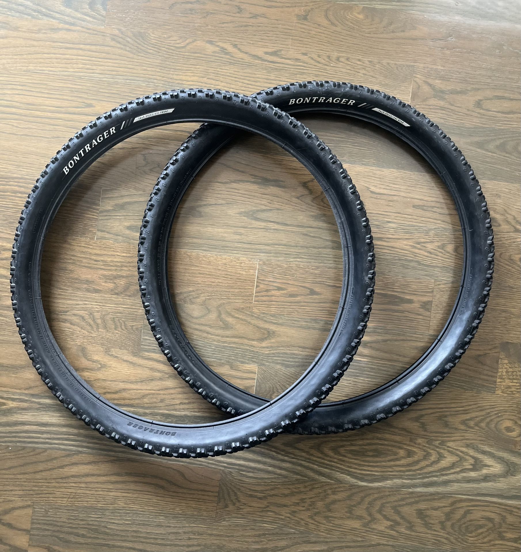Bontrager Mountain Bike Front & Rear Tires