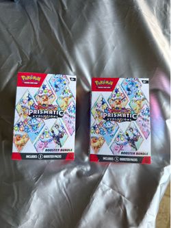 Scarlet and Violet Prismatic Evolutions Booster Bundle