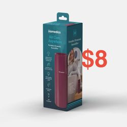 Homedics Portable Ultrasonic Humidifier with Night-Light and Aromatherapy Berry