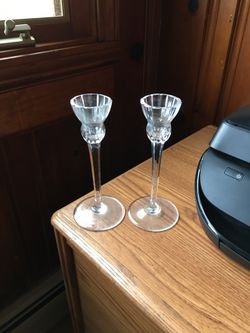 Crystal candle sticks