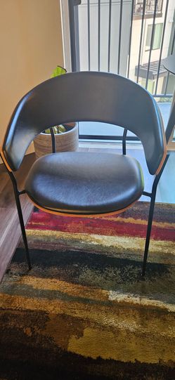 Crib Leather Dining Chair
