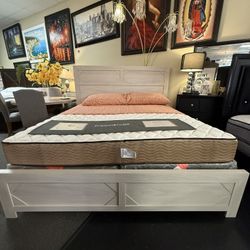 E.k Bed frame And Dresser 