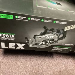 FLEX 24V Brushless 7 1/4 Rear Handle Circular Saw (Kit) $350