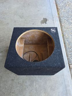Sound ordinance 12" speaker box