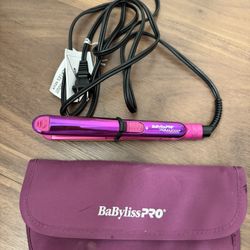 Babyliss Pro Travel Hair Straightener Mini Flat Iron