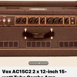VOX AC 15 C22 x12 inch 15 WATT TUBE COMBO