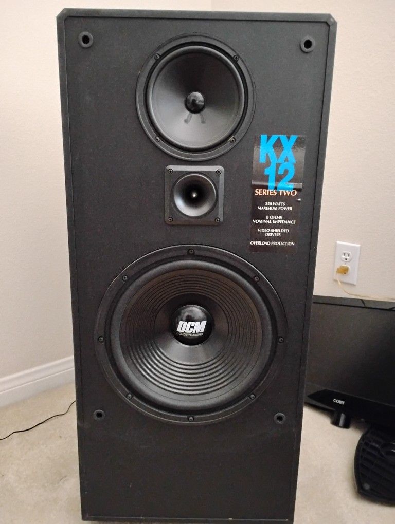 DCN KX-12 Series floor standing Speakers W/ 12" Sub