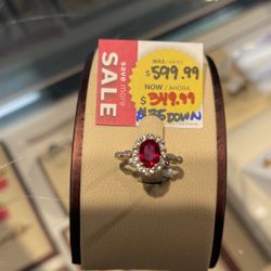 14k Ring With Diamonds 