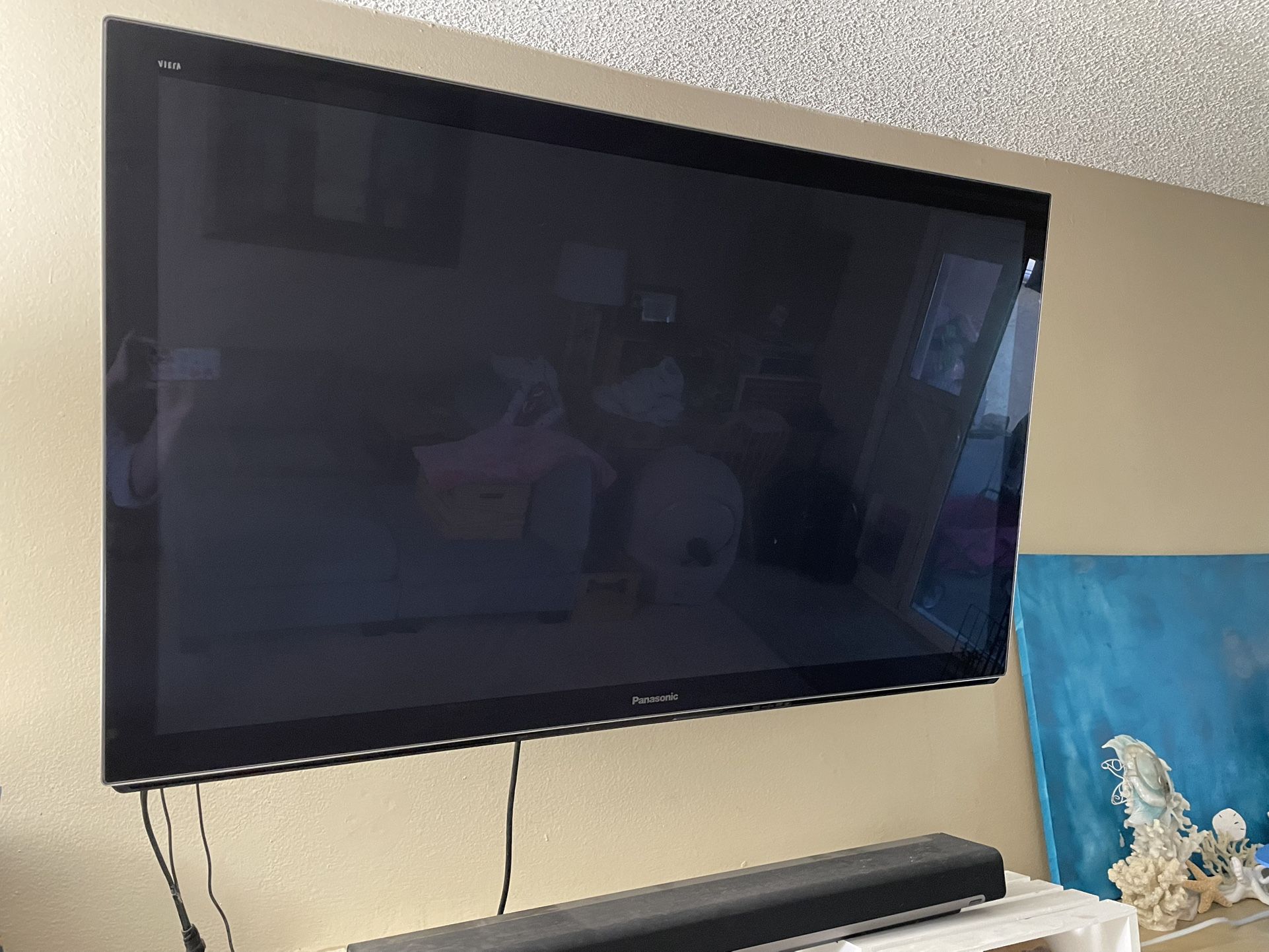 55” Panasonic TV w/ remote 